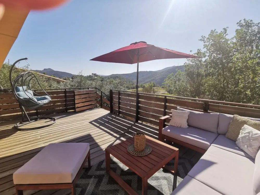 Le lodge cocooning (7) : terrasse