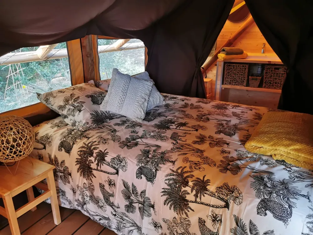 Le lodge cocooning (2) : lit double