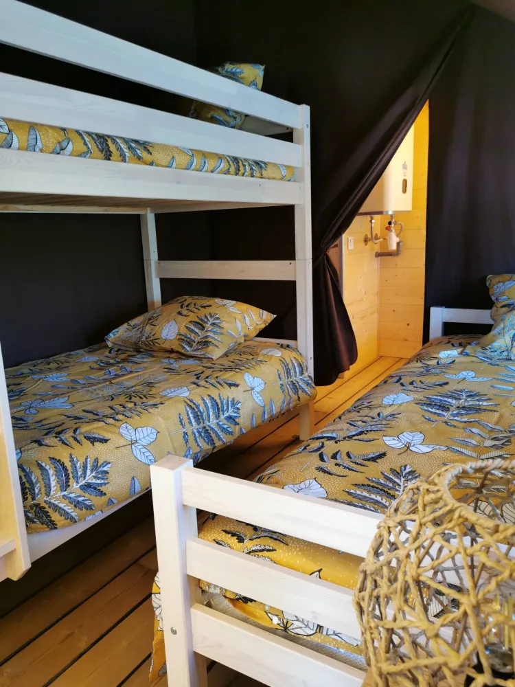 Le lodge cocooning (7) : 3 lits simples