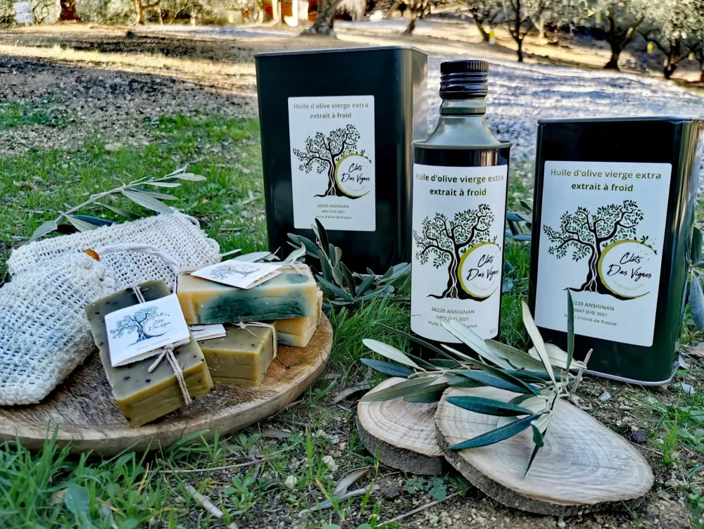 produits à base d'huile d'olive